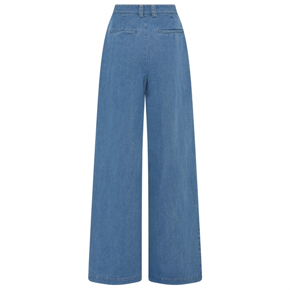 Heartmade Niva Denim Bukser, Deep Ocean 